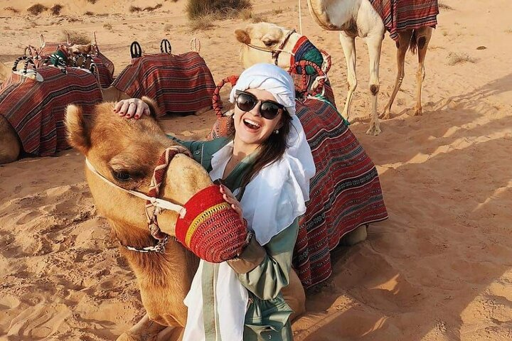 Experience the magic of the desert with camel rides and cultural activities all while soaking in the stunning scenery and unique traditions of Emirati life. A perfect desert getaway awaits.